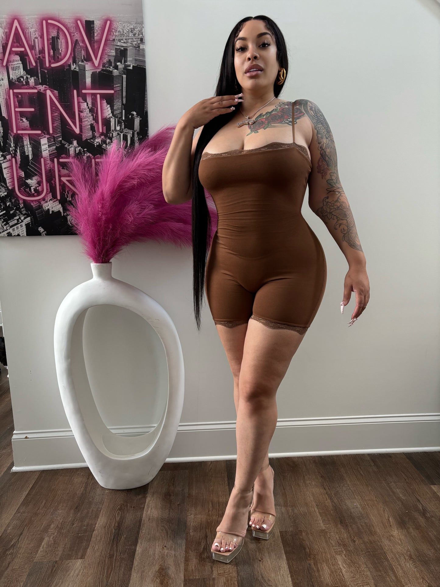 Breaking the Rules Lace Romper