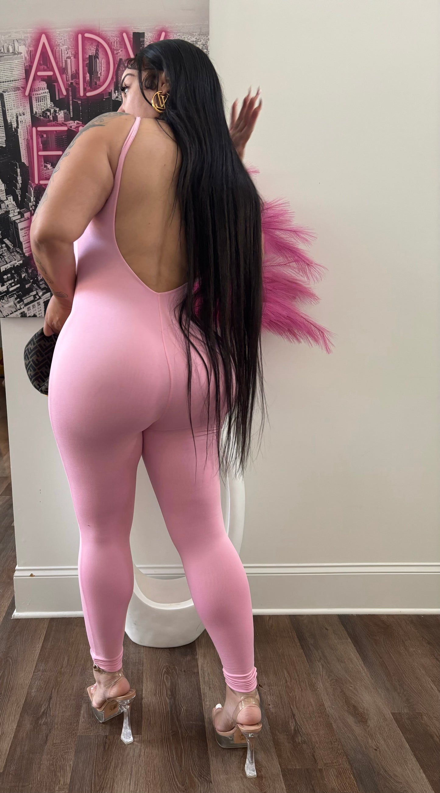 Call me Pink Jumpsuit