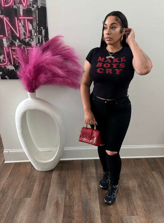 Make Boys Cry Tee