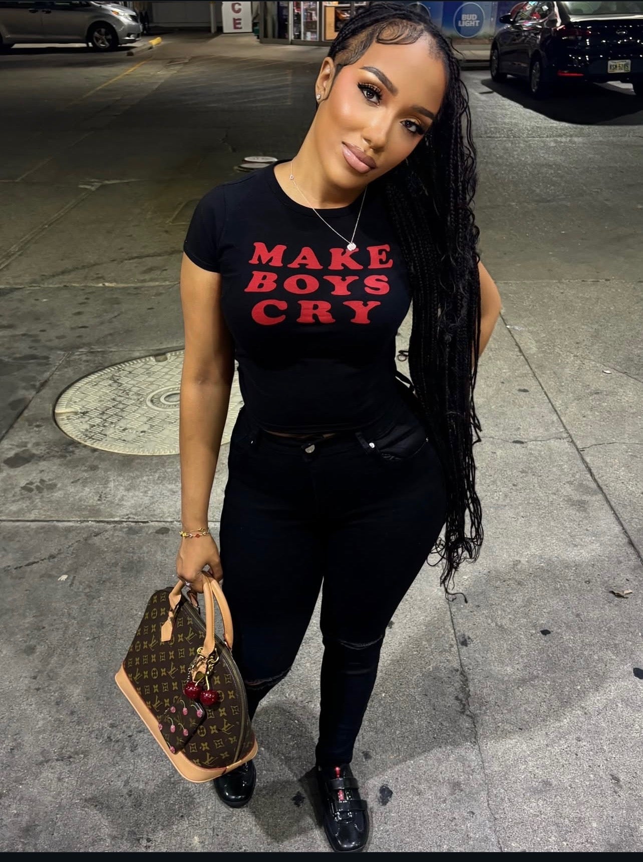 Cleo Ripped Knee Jeans